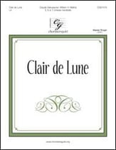 Clair de Lune Handbell sheet music cover